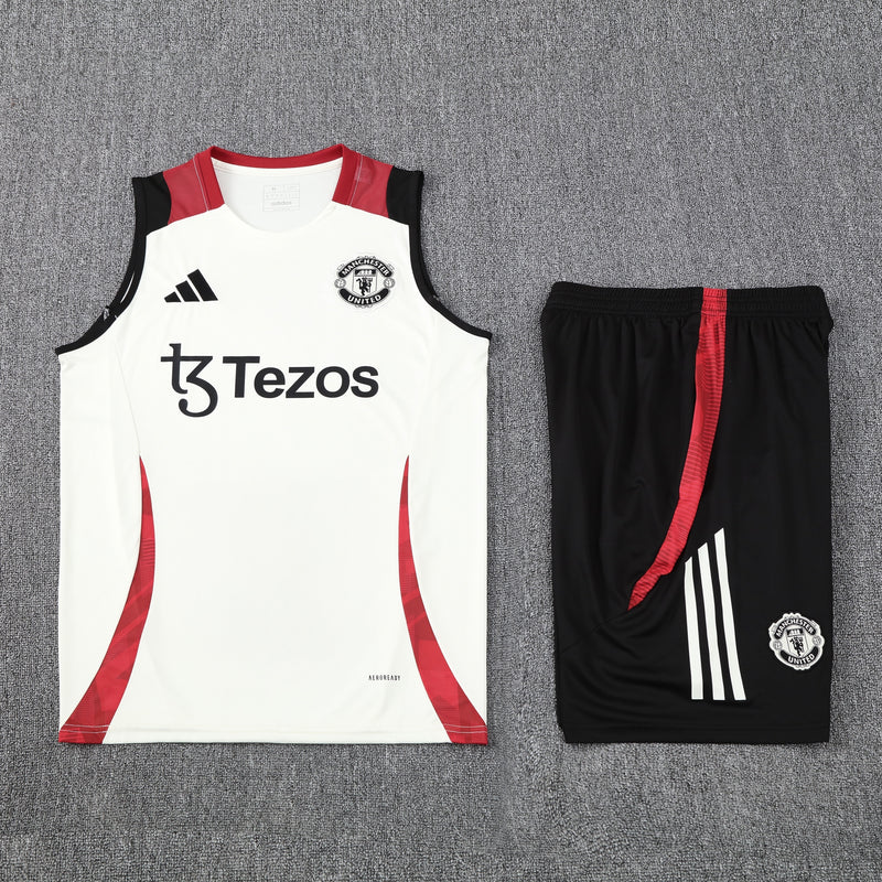 Kit Regata Manchester United Treino 25/26 - Lançamento