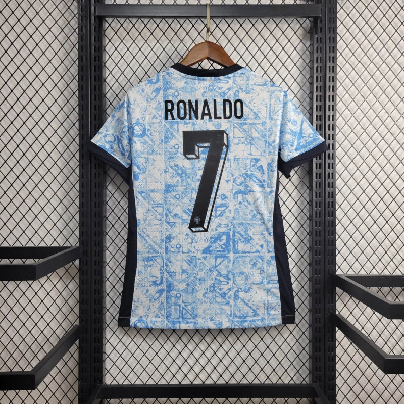 Camisa Portugal Away 24/25 Euro - Versão Feminina - Lançamento