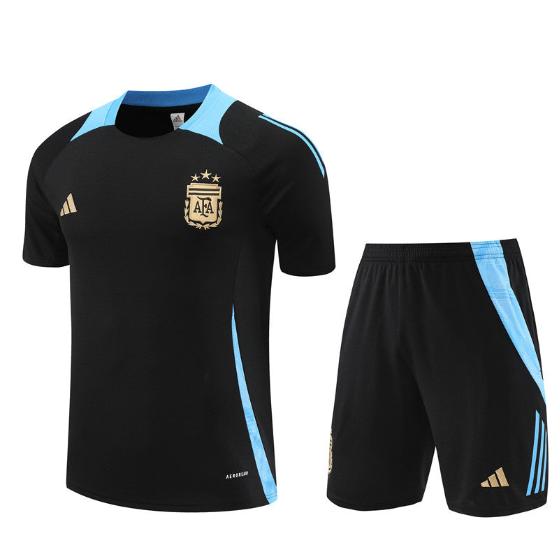 Conjunto de Treino Argentina 24/25 - Preto - Lançamento