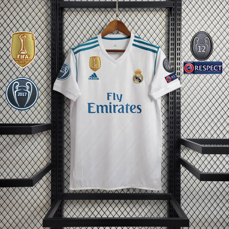 Camisa Real Madrid Home 17/18 - Versão Retro