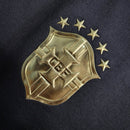 Camisa Polo Brasil Black x Gold 22/23 - Versão Feminina