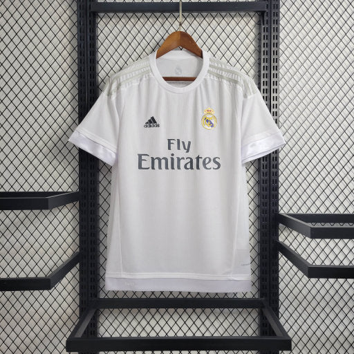 Camisa Real Madrid Home 15/16 - Versão Retro