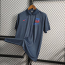 Camisa Barcelona Viagem 23/24 - Polo Nike Masculina - Lançamento