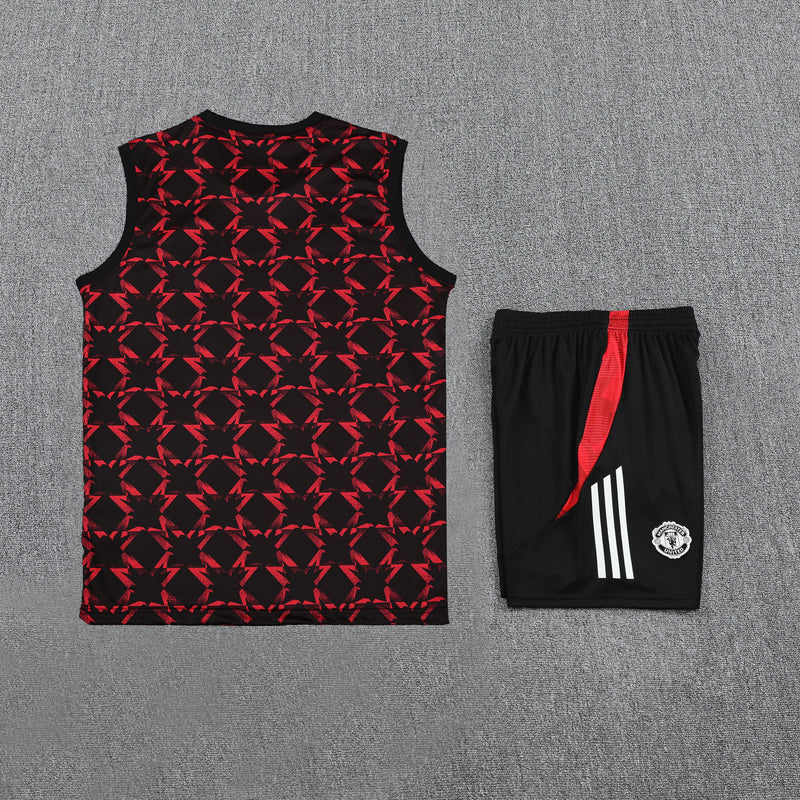 Kit Regata Manchester United Treino 25/26 - Lançamento