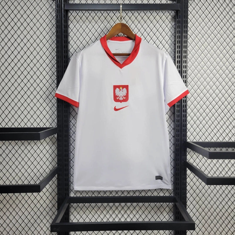 Camisa Polônia Home 24/25 Euro - Nike Torcedor - Lançamento
