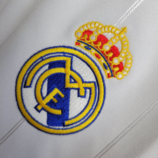 Camisa Real Madrid Home 12/13 - Versão Retro Manga Comprida