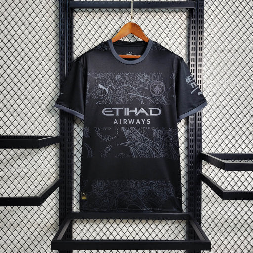 Camisa Manchester City Edição Black 23/24 - Puma Torcedor Masculina