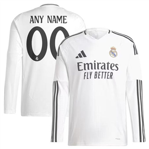 Camisa Real Madrid Home 24/25 - Adidas Manga comprida - Lançamento