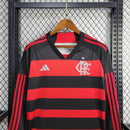Camisa Flamengo Home 24/25 - Adidas Manga comprida - Lançamento
