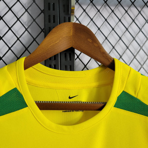 Camisa Brasil Home 2002 - Versão Retro