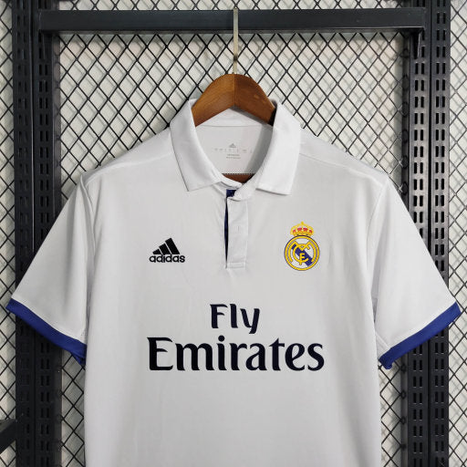 Camisa Real Madrid Home 16/17 - Versão Retro
