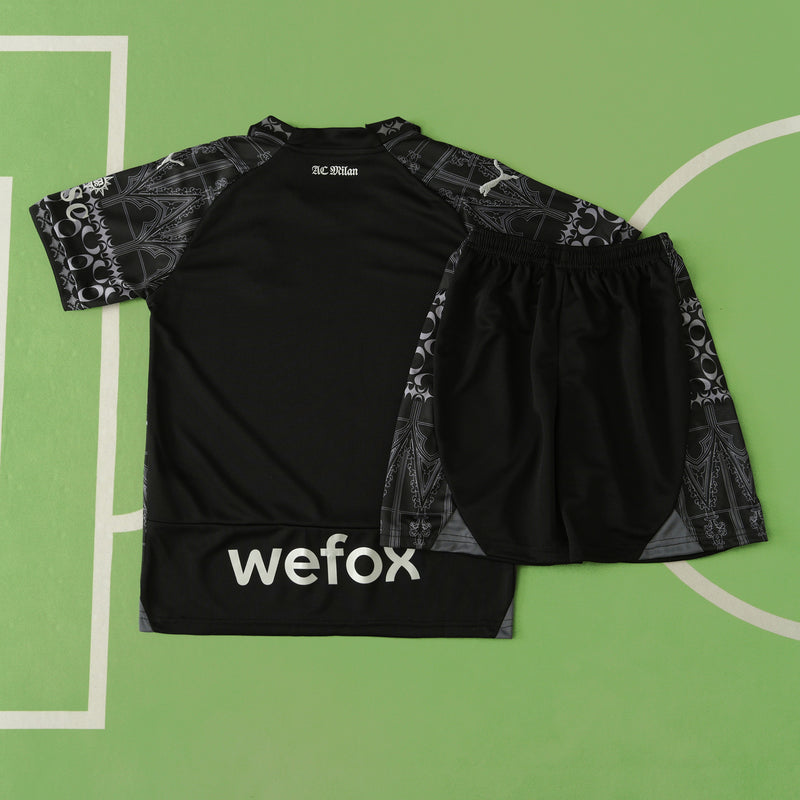 Kit Infantil Milan x PLEASURES 24/25 - Lançamento