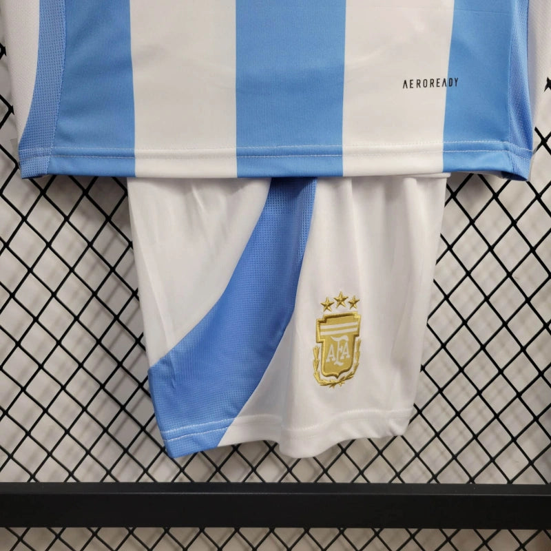 Kit Infantil Argentina Titular 24/25 - Lançamento