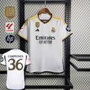 Camisa Real Madrid Home 23/24 - Patchs La Liga