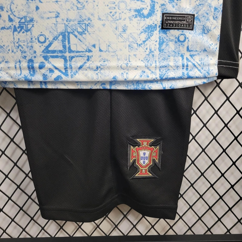 Kit Infantil Portugal Away 24/25 - Lançamento