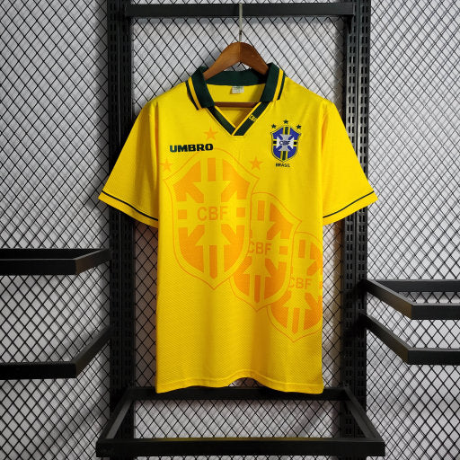 Camisa Brasil Home 93/94 - Versão Retro