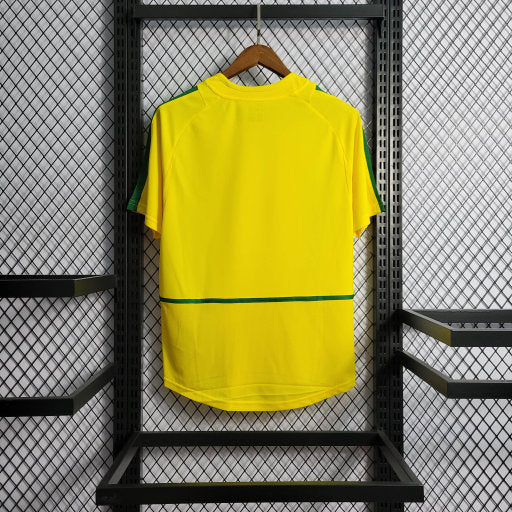Camisa Brasil Home 2002 - Versão Retro
