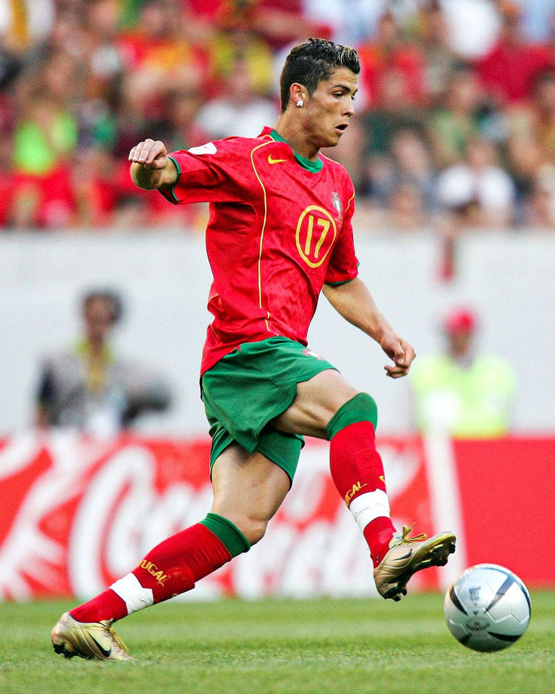 Camisa Portugal Titular 2004 - Versão Retro