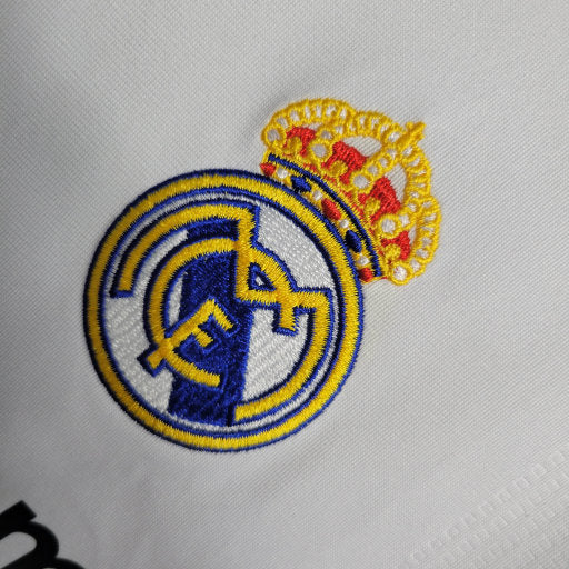 Camisa Real Madrid Home 09/10 - Versão Retro Manga Comprida
