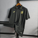 Polo Brasil Black x Gold 22/23 - Nike Masculina