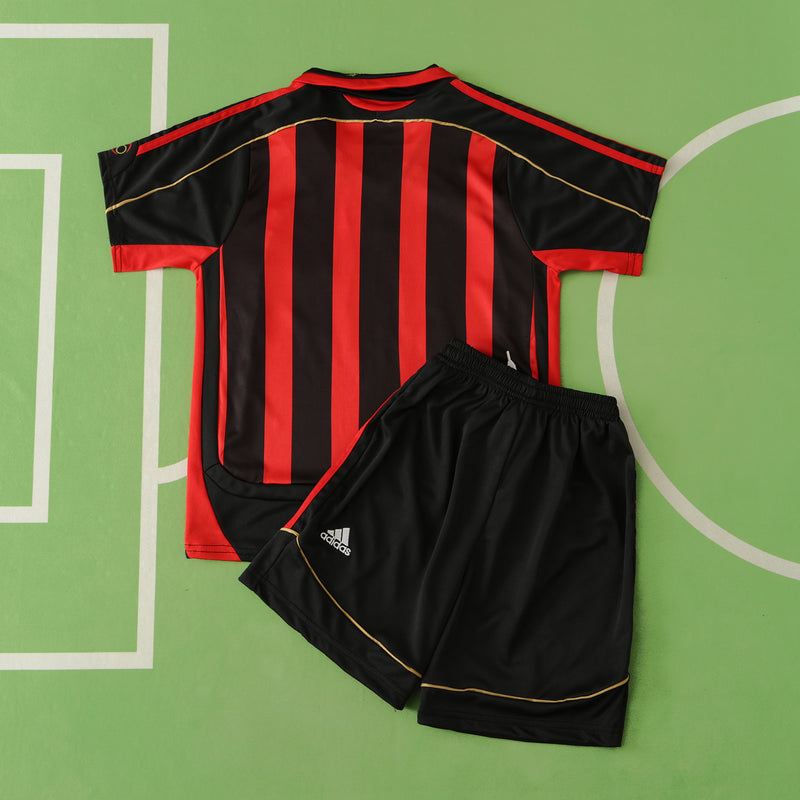 Kit Infantil Milan Home 06/07 - Retro