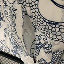 Jaqueta Corta Vento Reversível Real Madrid Dragão 23/24 - Branca