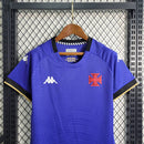 Camisa Vasco Goleiro 23/24 - Kappa Torcedor Feminina - Azul Royal