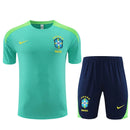 Conjunto de Treino Brasil 24/25 Copa América - Verde Menta - Lançamento