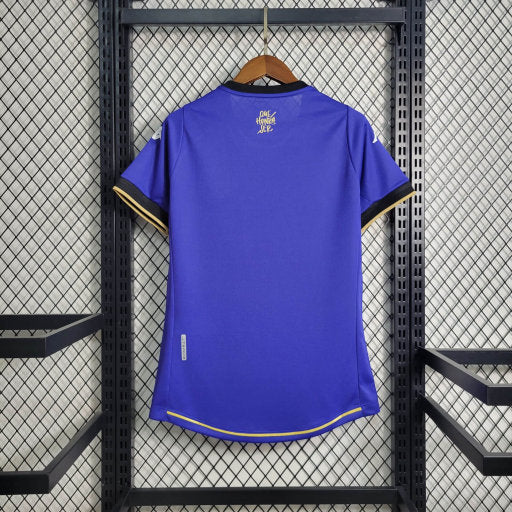 Camisa Vasco Goleiro 23/24 - Kappa Torcedor Feminina - Azul Royal