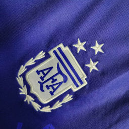 Camisa Argentina Away 23/24 3 Estrelas - Adidas Manga Comprida - Versão Torcedor