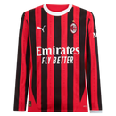 Camisa AC Milan Home 24/25 - Puma Manga comprida - Lançamento