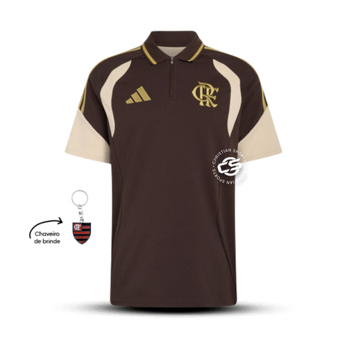 Camisa Polo Flamengo Treino Adidas 26/27 - Torcedor - Lançamento