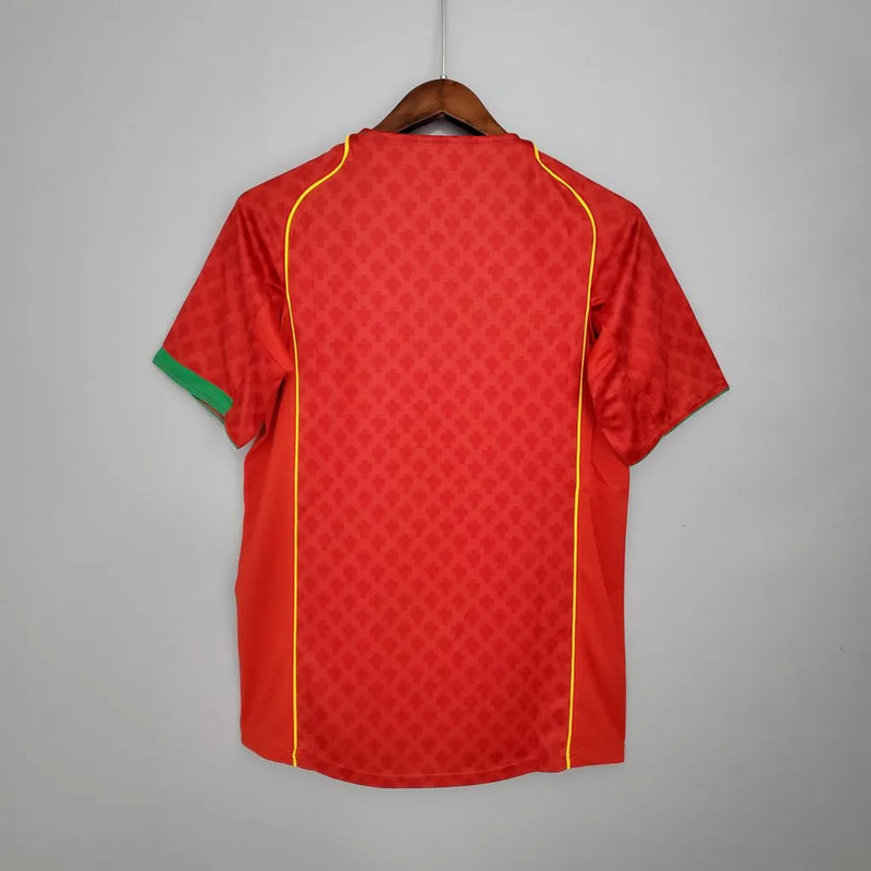Camisa Portugal Titular 2004 - Versão Retro