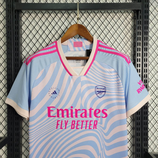 Camisa Arsenal By Stella McCartney 23/24 - Adidas Torcedor Masculina - Lançamento