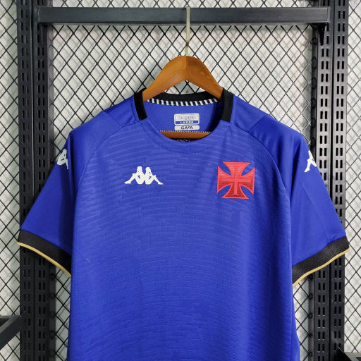 Camisa Vasco Goleiro 23/24 - Kappa Torcedor Masculina - Azul Royal