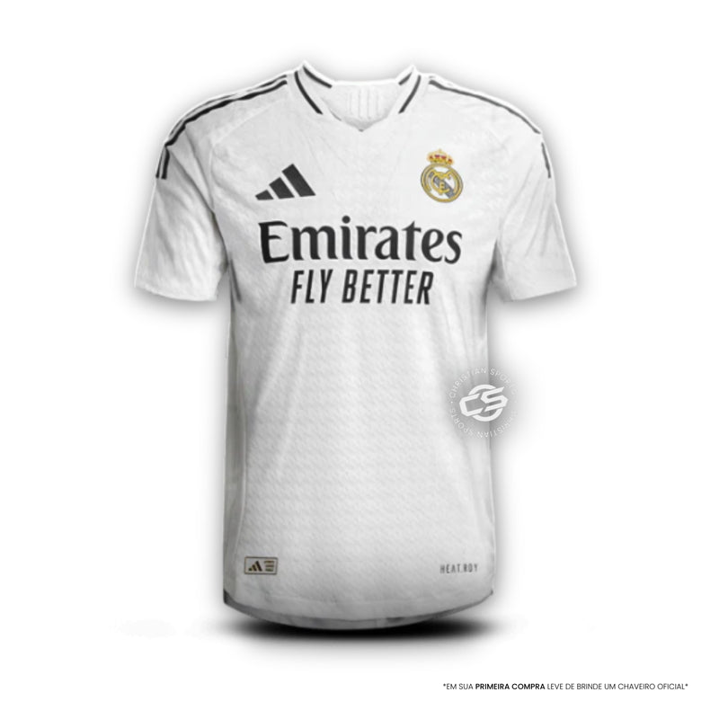 Camisa Real Madrid Home 24/25 - Adidas Torcedor Masculina - Lançamento