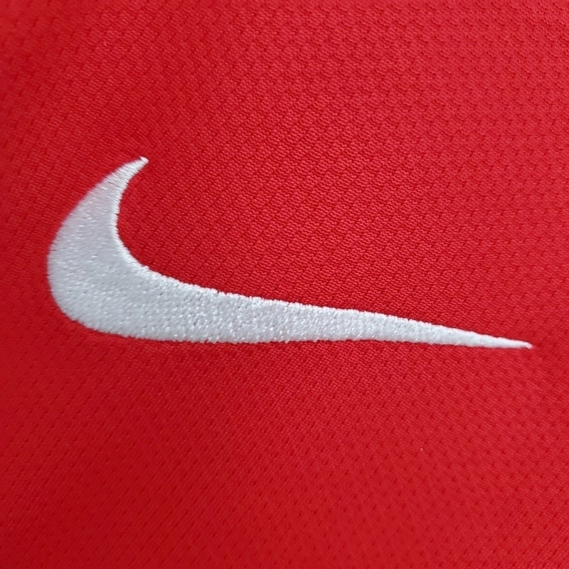 Camisa Manchester United Titular 04/06 - Versão Retro - Manga Comprida