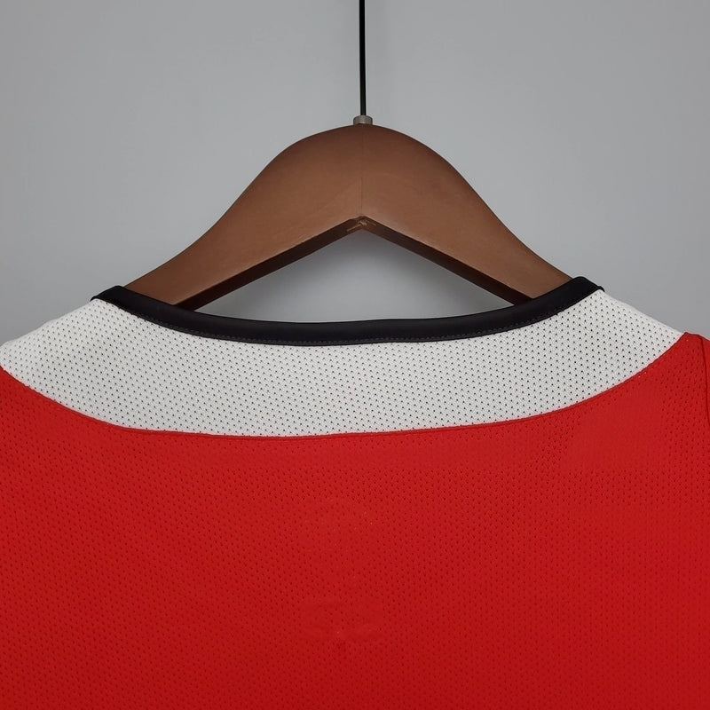 Camisa Manchester United Titular 04/06 - Versão Retro - Manga Comprida