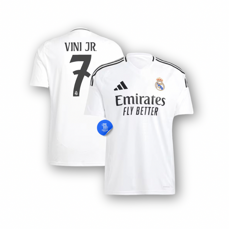 Camisa Real Madrid Home 24/25 VINI JR.