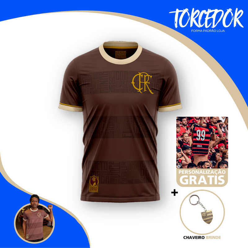 Camisa Flamengo Identidade 24/25 - Torcedor Masculina - Pré Venda