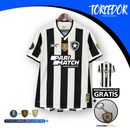 Camisa Botafogo Home 24/25 + Patchs Libertadores - Rebook Torcedor Masculina - Lançamento