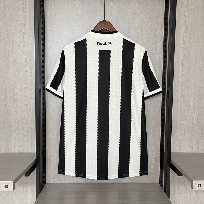 Camisa Botafogo Home 24/25 + Patchs Libertadores - Rebook Torcedor Masculina - Lançamento