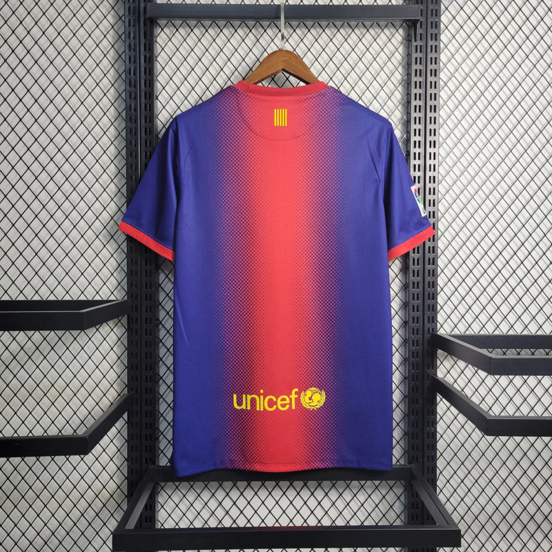 Camisa Barcelona Titular 12/13 - Versão Retro