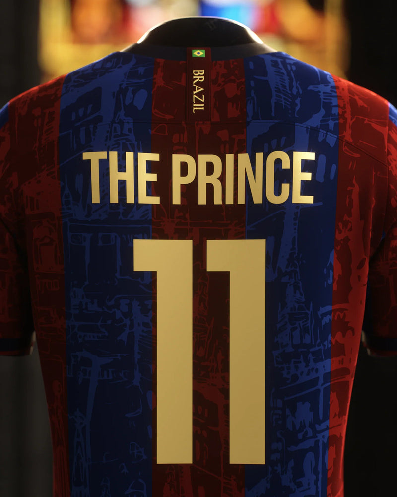 Camisa Barcelona Edição The Prince 24/25 - Versão Torcedor - Lançamento