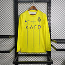 Camisa Al Nassr Home 23/24 - Nike Manga comprida - Versão Torcedor
