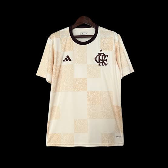 Camisa Flamengo Pré Jogo 24/25 - Adidas Torcedor Masculina - Lançamento