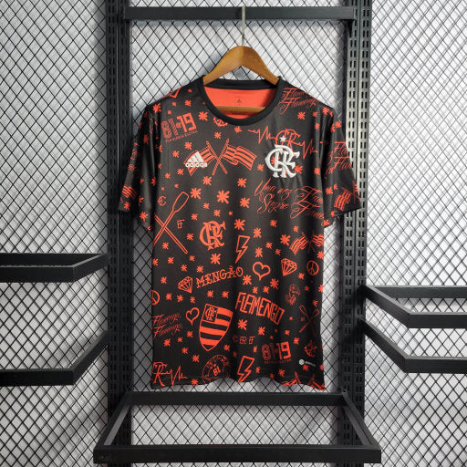 Flamengo Pré Jogo 23/24 - Adidas Torcedor Masculina