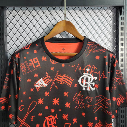 Flamengo Pré Jogo 23/24 - Adidas Torcedor Masculina