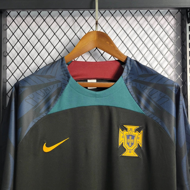 Camisa Portugal Treino 22/23 - Nike Torcedor Masculina