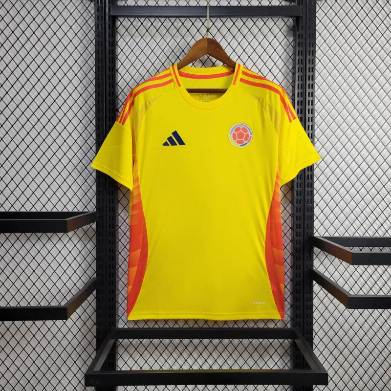 Camisa Colombia Home 24/25 Copa América - Adidas Torcedor Masculina - Lançamento